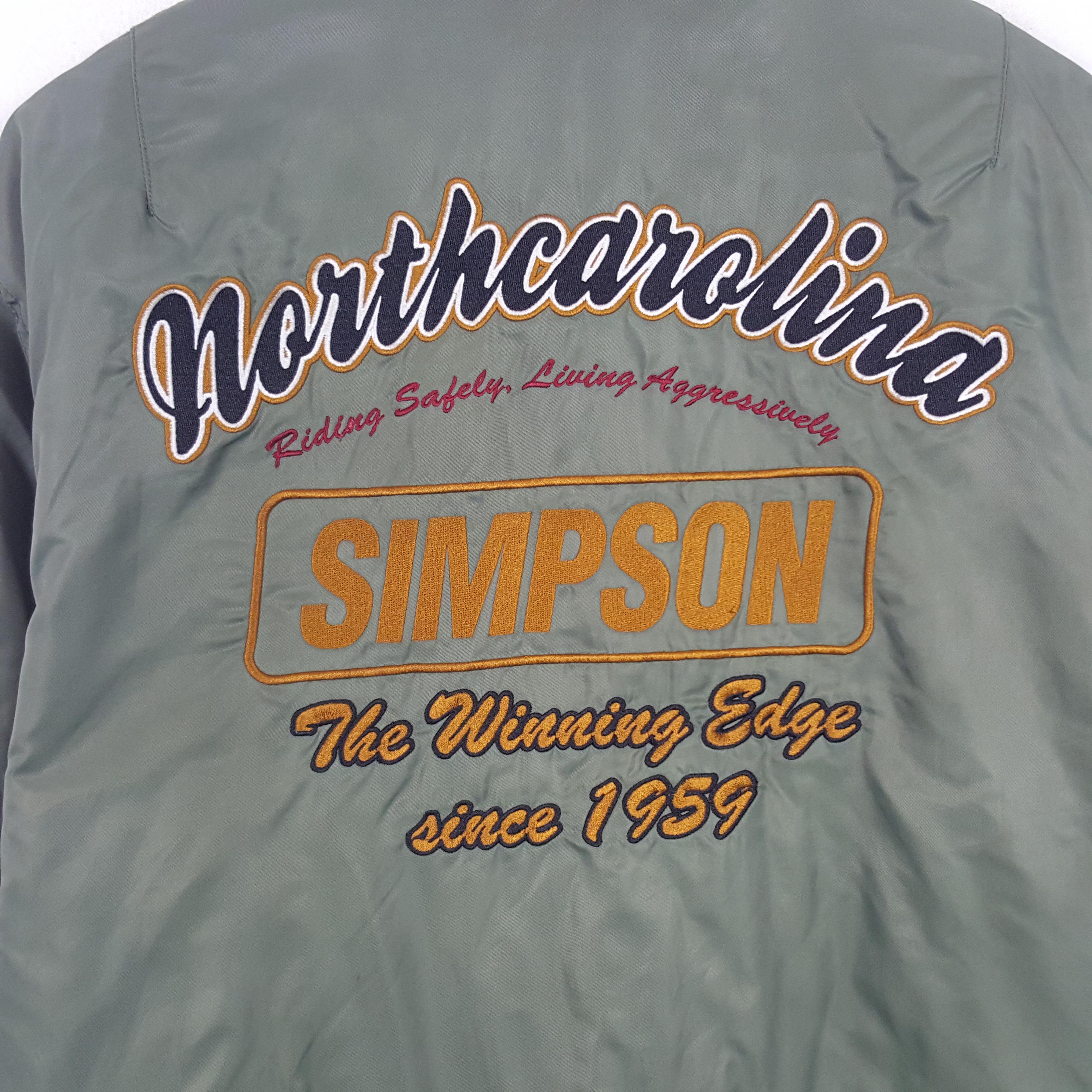 Vintage Simpson Bomber Jacket - Etsy