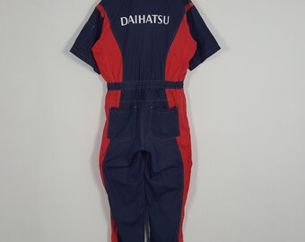 Vintage Daihatsu Japanese Racing Coverall Jacket