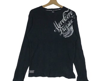 Vintage More Core Division Hard Core Surf Style by Michael Tomson Pullover Jumper Long Sleeve Tshirt