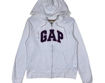 Vintage GAP Spell Out Zipper Sweater Jacket Hoodie