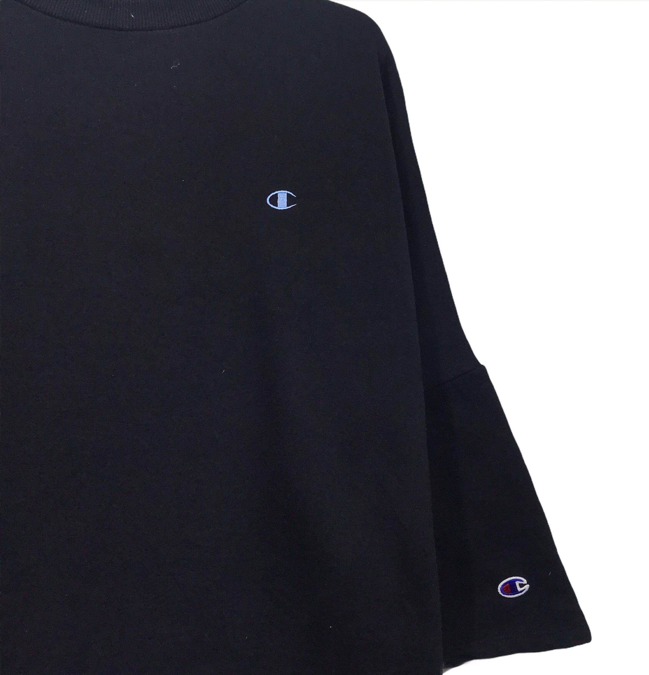 Champion raglan streetwear women Crewneck Pullover Jumper S | Etsy