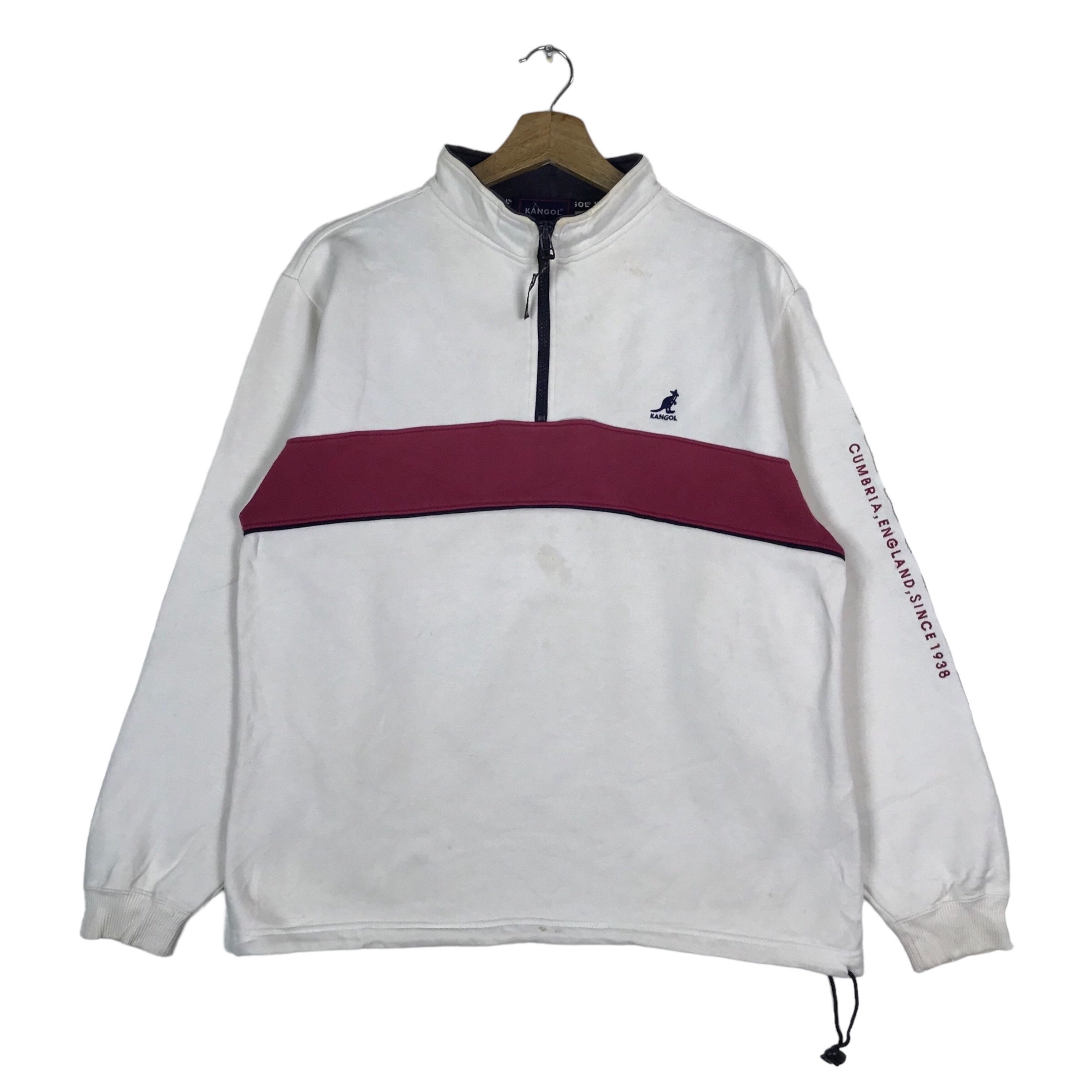 Kangol quarter best sale zip