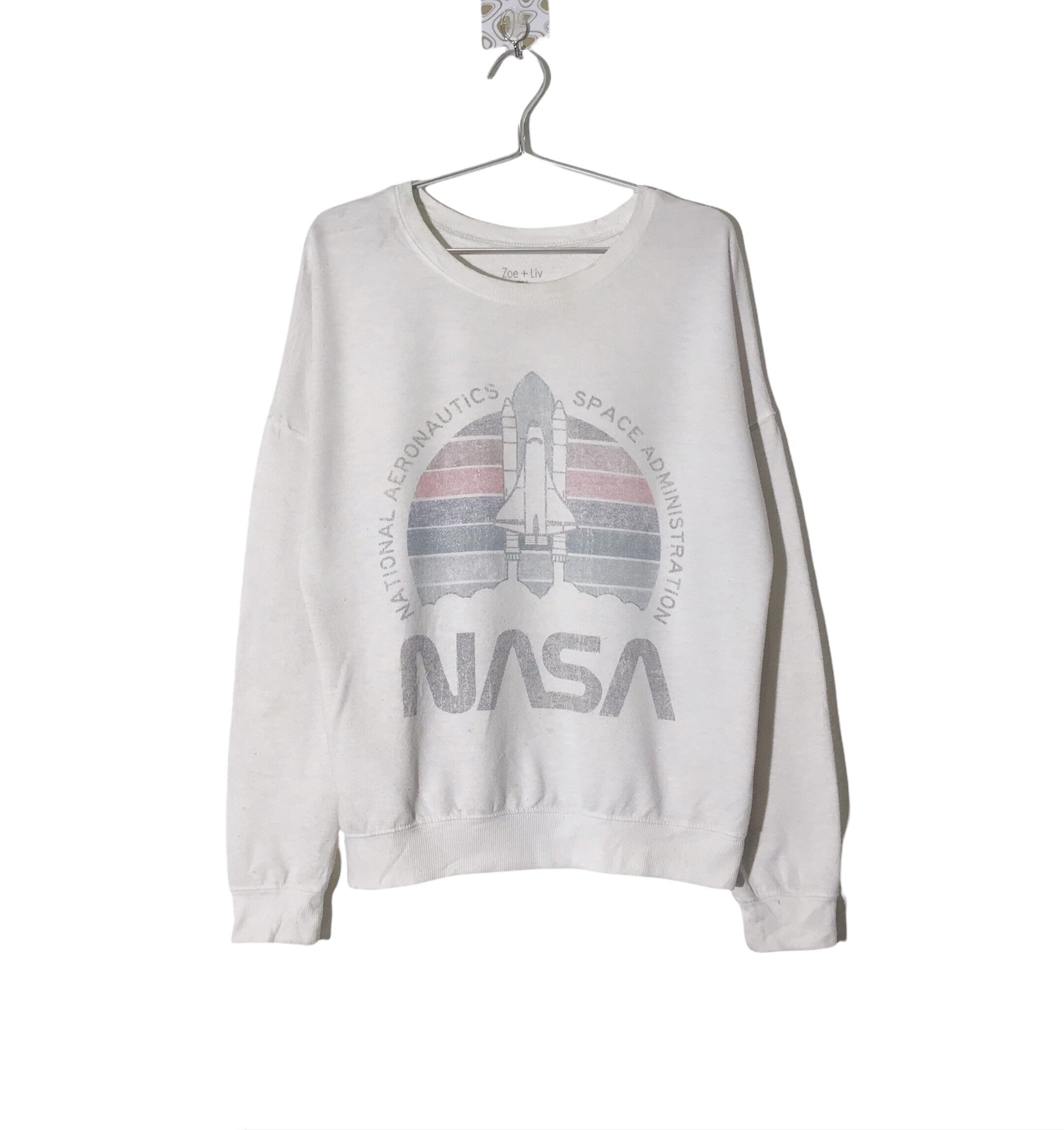 thin crewneck sweatshirt