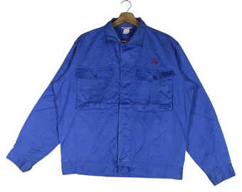 Vintage Mitsubishi Staff Uniform Double Pocket Jacket