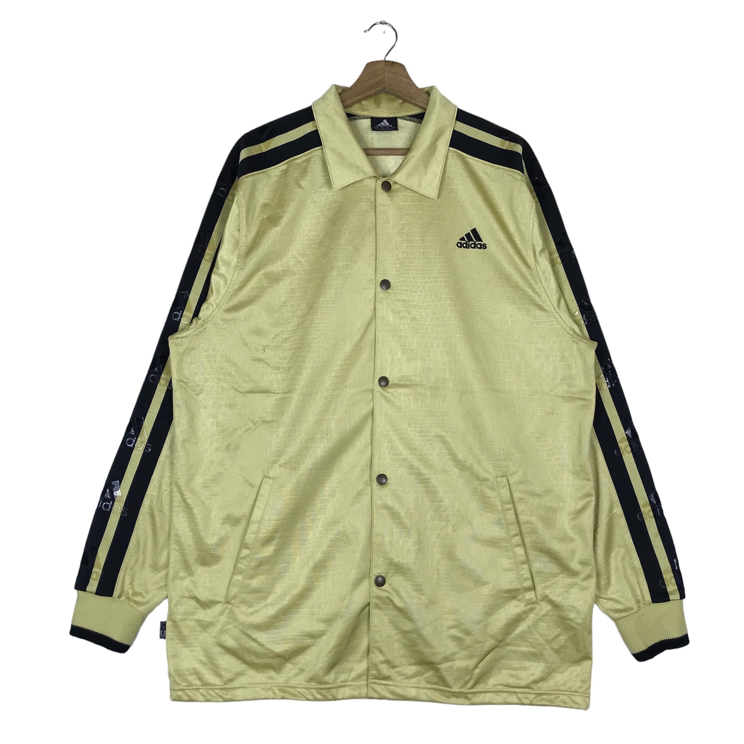 Vintage Crocodile Casual Menswear Japanese Brand Light Works Outfits  Fashion Casual Style Field Bombers windbreaker jacket Beige Large