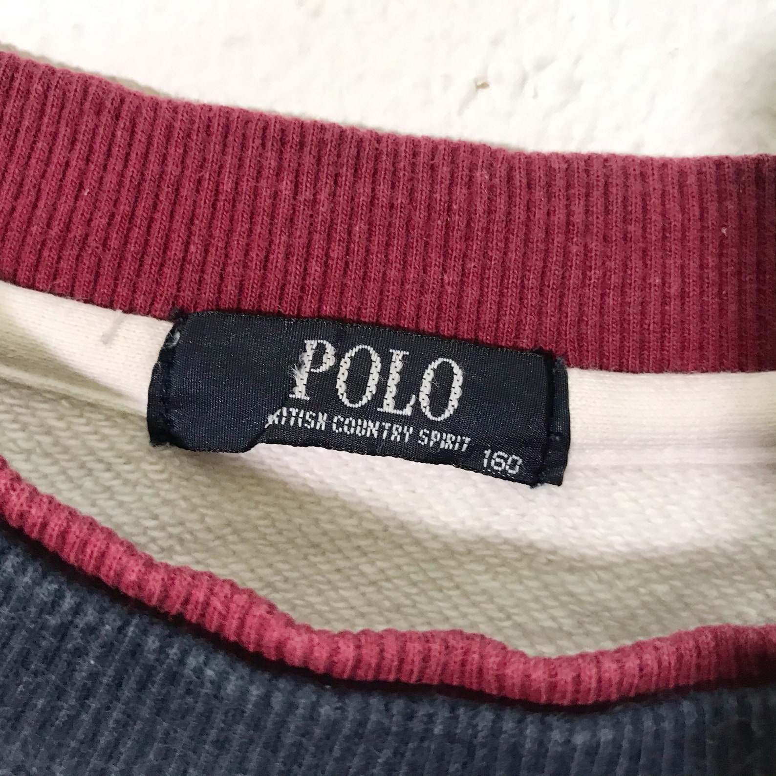 Polo British Country Spirit Crewneck Sweatshirt Pullover - Etsy