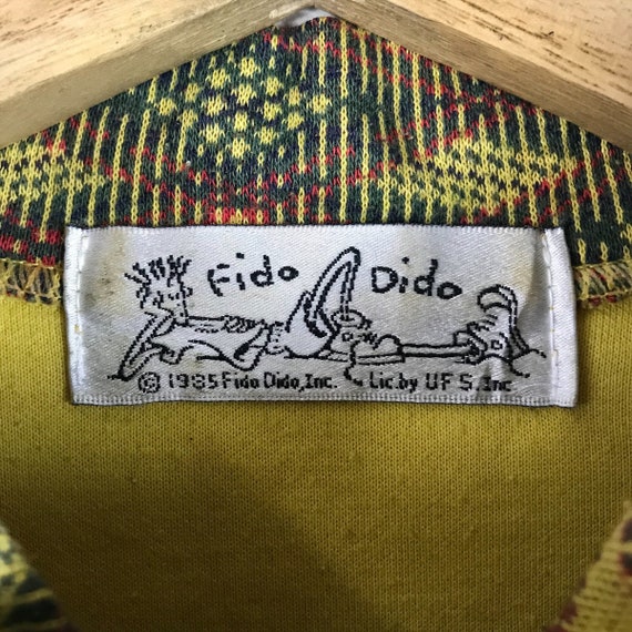 Vintage Fido Dido Embroided Pullover Jumper Sweat… - image 6