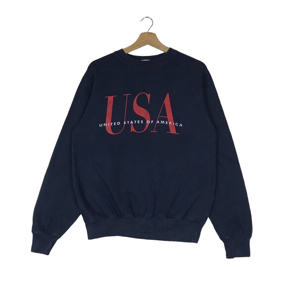 Vintage John Galt USA Spell Out Pullover Jumper Sweatshirt Etsy UK