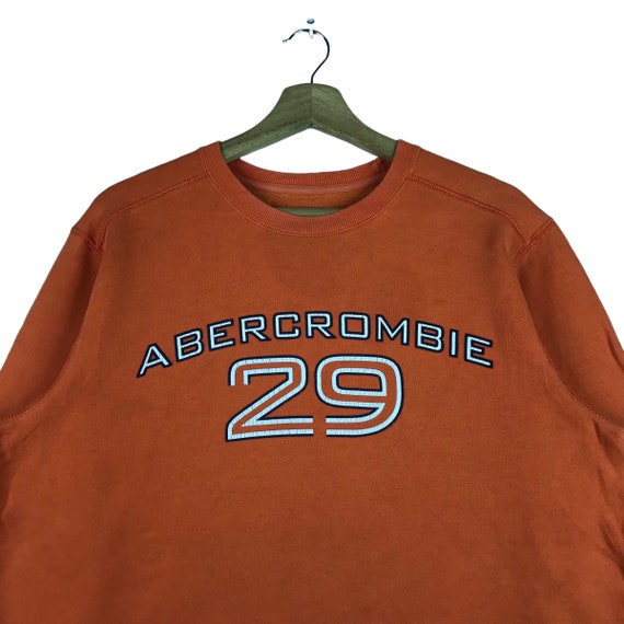 Vintage Abercrombie Gym Issue Spell Out Number Pullover Jumper Sweatshirt Etsy Mexico