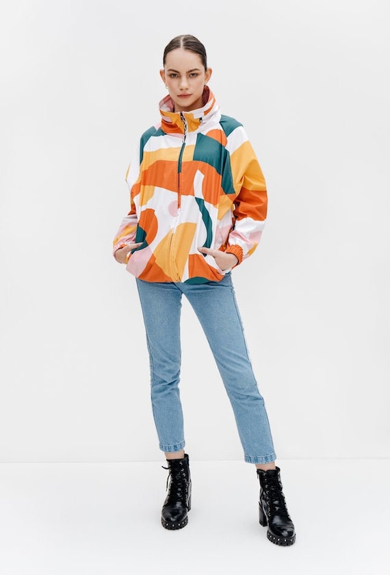 【COSYHARU】Hood Gorpcore Wind Jumper Gorpcore Hooded Windbreaker Men Women Lightweight Breathable