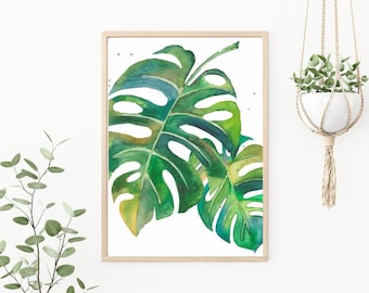 Botaniskt tryck, växtposter, grönskande tryck