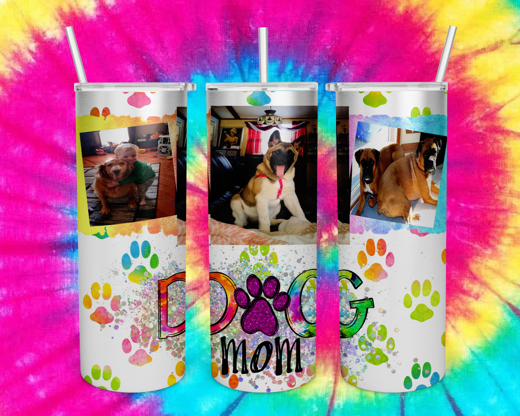 Dog Mom Tumbler Dog Tumbler Tumbler Dogs Personalized - Etsy