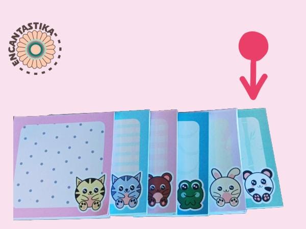 Notepads, to Do List and Weekly Planner to Print With Cute Kawaii Panda ...