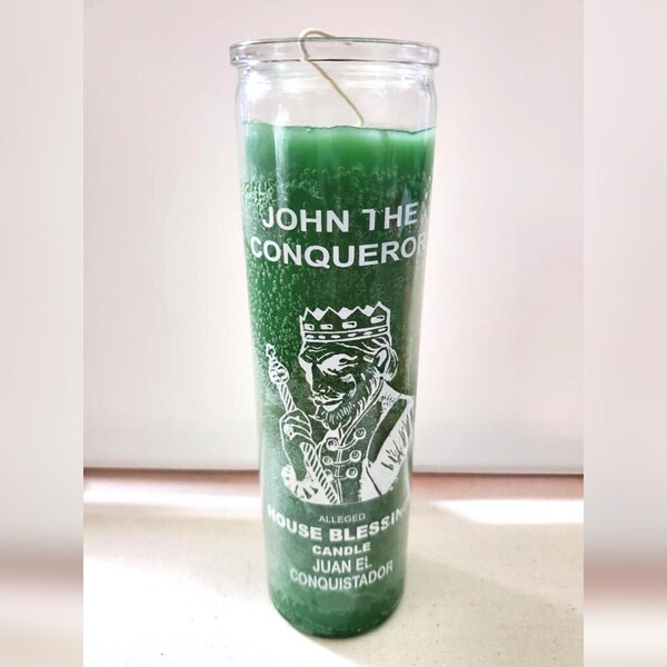 7 Day Ritual Candle, High John The Conquerer, Fast Luck Spell Candle, Money Candle, Intention Candle, Spiritual Candle, Witchcraft Supplies