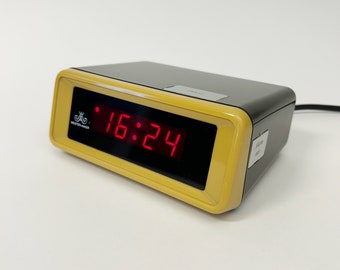 Vintage Master Anker alarm clock LED from the 1970s Space Age Made in Germany