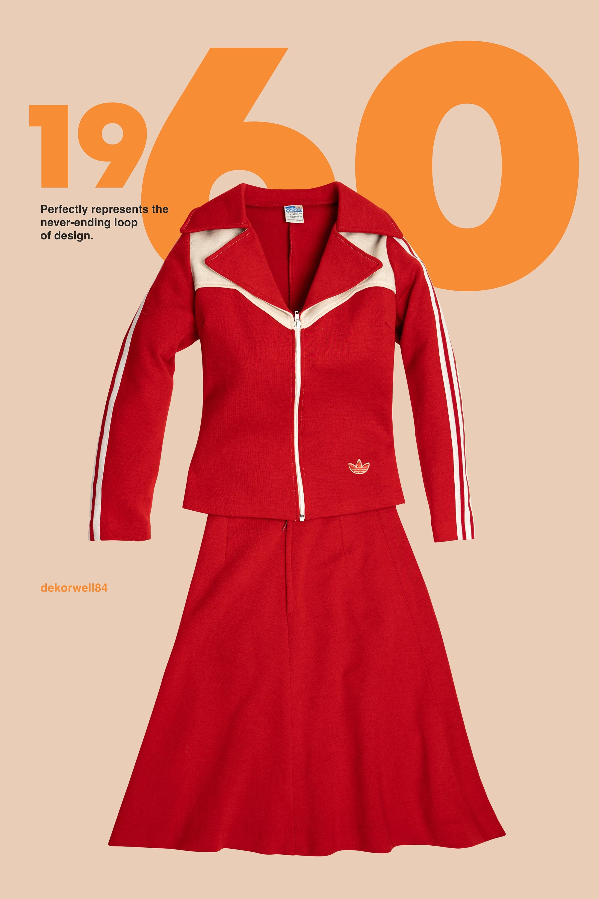 Vintage ADIDAS Tennis Track Suit, 1960-70s , Original, Made Vintage ADIDAS Tennis Track Suit, 1960-70s , Original, Made