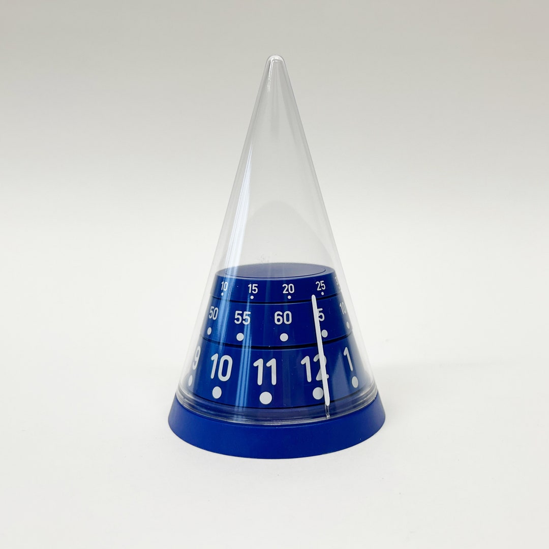Vintage Berendsohn Cone Clock , Mid Century, Modern, 1970s, 70s, Space ...