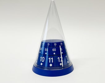 Vintage Berendsohn Cone Clock , Mid Century,  Modern, 1970s,  70s, Space Age Clock, Vintage Cone Clock, West Germany