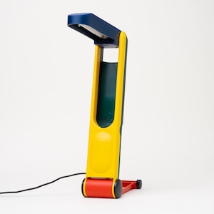 Vintage Benetton Table Lamp from, Italy, 1980s Memphis style