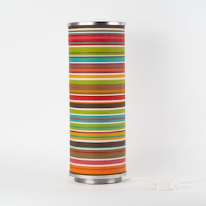 Vintage textile Ikea floor lamp from the designer Anne Nilsson