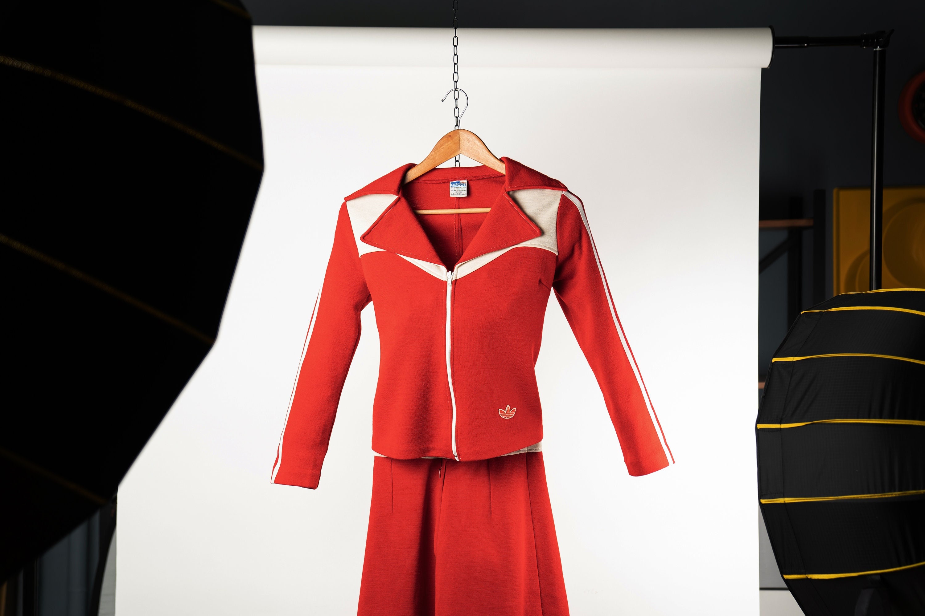 Vintage ADIDAS Tennis Track Suit, 1960-70s , Original, Made Vintage ADIDAS Tennis Track Suit, 1960-70s , Original, Made