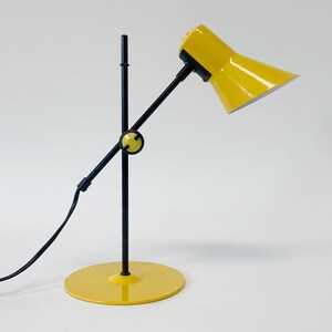 Vintage Veneta Lumi desk lamp Memphis Milan style from Italy 1980's
