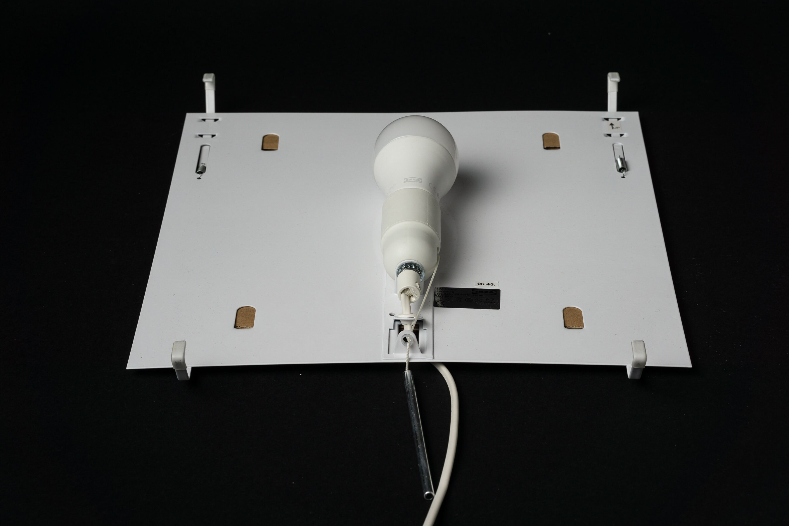 Vintage IKEA Wall Light V0008 Glass Lamp Panton Style Etsy