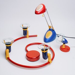 vintage lamp package, Massive, ESTO , 1980-90s