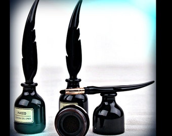 Quill & Ink Pot Eyeliner Super Black Matte Liquid Eyeliner
