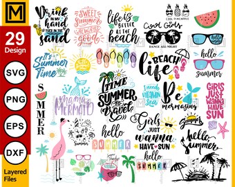 Download Summer Svg Files Etsy