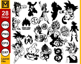 Download Dragon Ball Svg Etsy