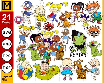 Download Black Rugrats Svg Etsy