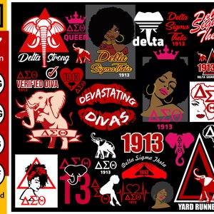 Download Delta Sigma Theta Svg Etsy