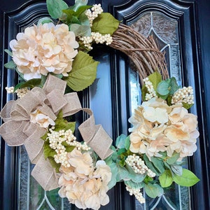 Hydrangea Wreath