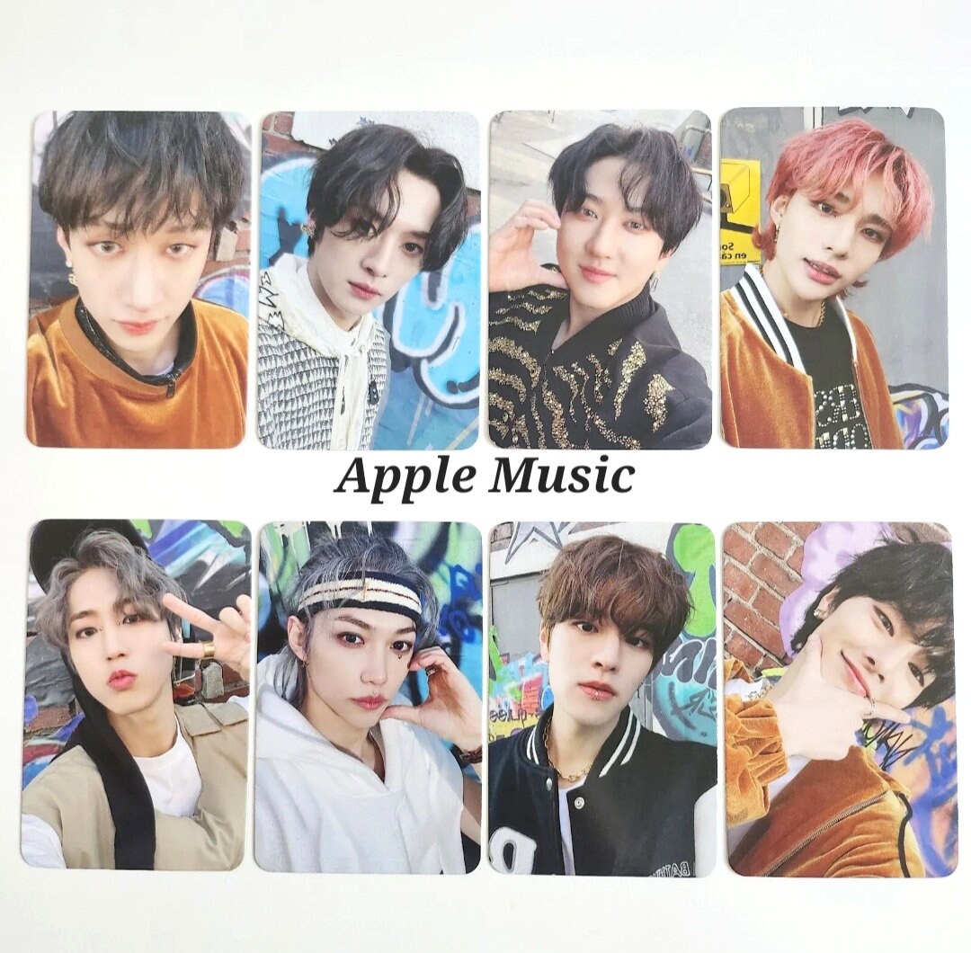 5 star Apple Music POB Official Stray Kids Photocard Etsy 5 star Apple Music POB Official Stray Kids Photocard Etsy