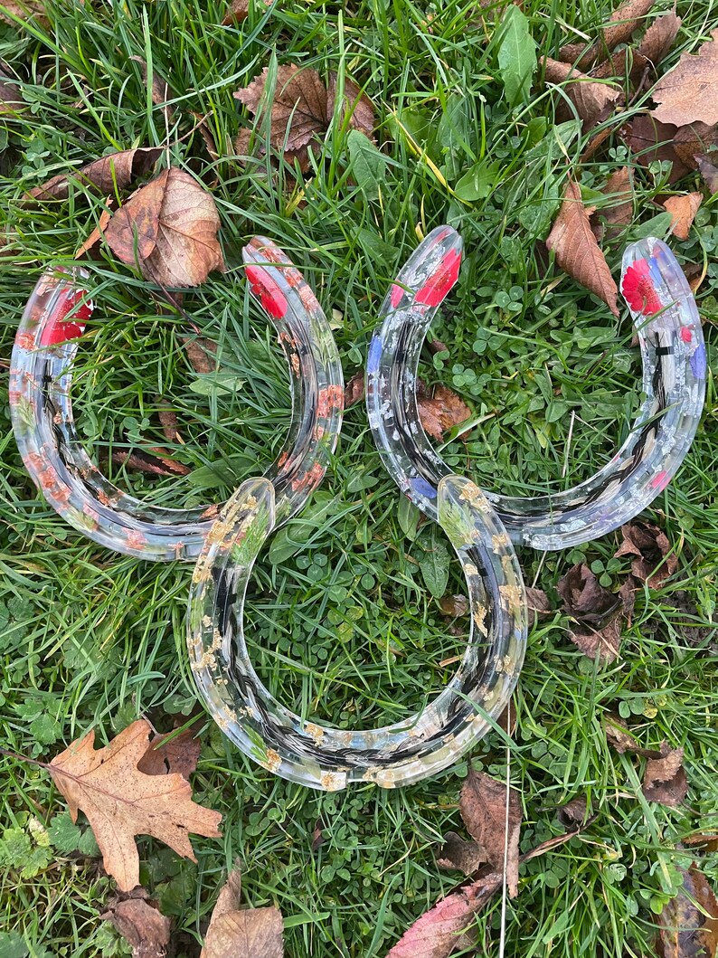 Horseshoe Keepsake Horse Shoe Memorial Horse Memorial Etsy