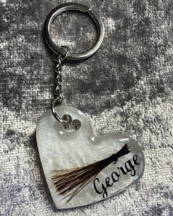 Pet shop hair keyring