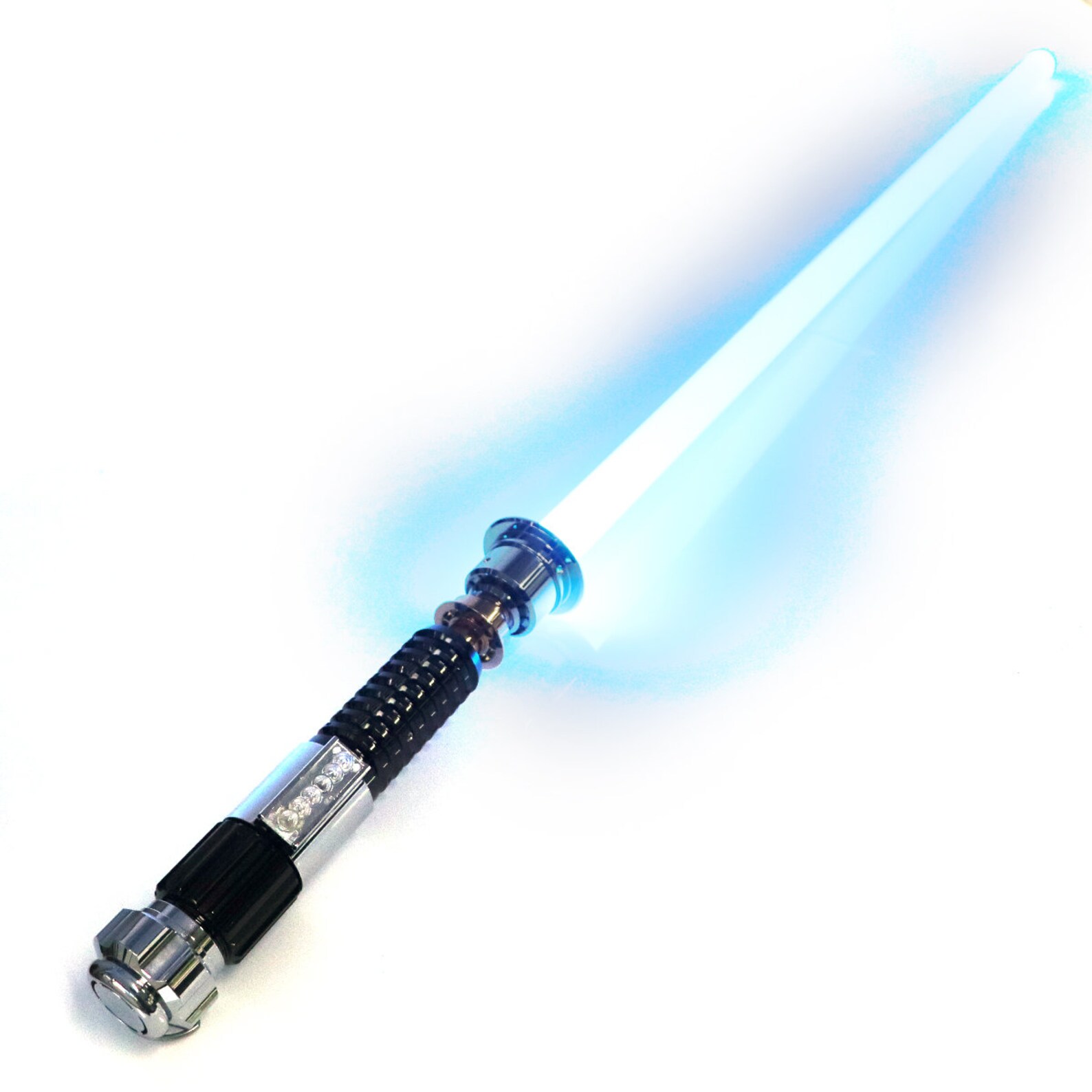 ObiWan Lightsaber Metal Hilt heavy dueling proffie neopixel Etsy
