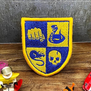 Bullworth Academy Patch Video Game Console School - Iron On/Hook & Loop - Premium Embroidery