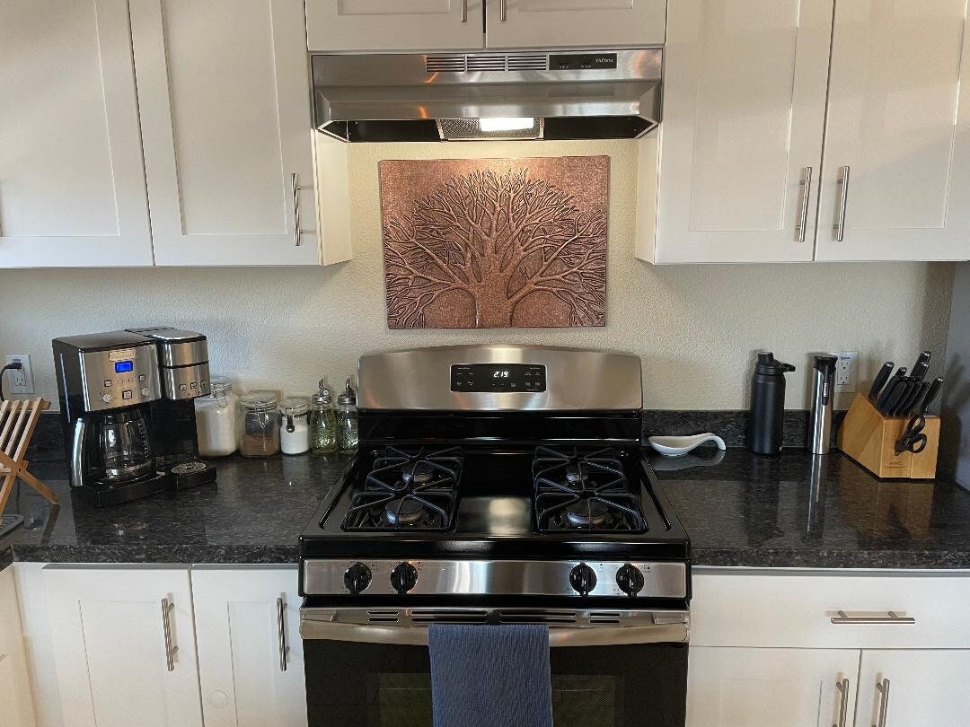 Tree Wall Art, Copper Tree Relief, Metal Tree Wall Sculpture, Tree of ...