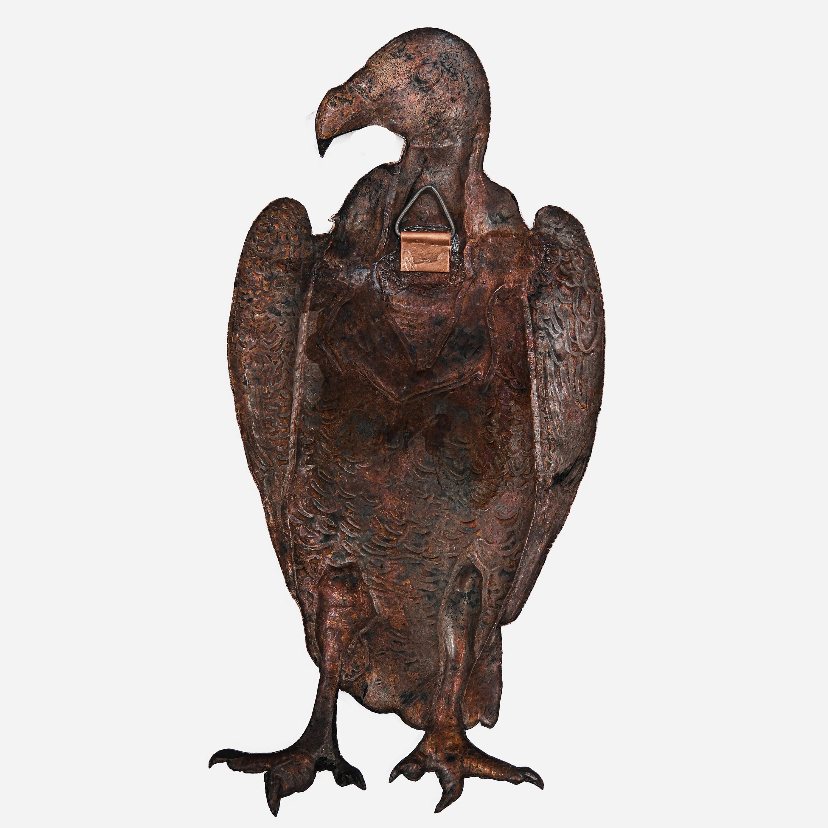 Handmade Copper Vulture Wall Art: Metal Bird Decor - Etsy