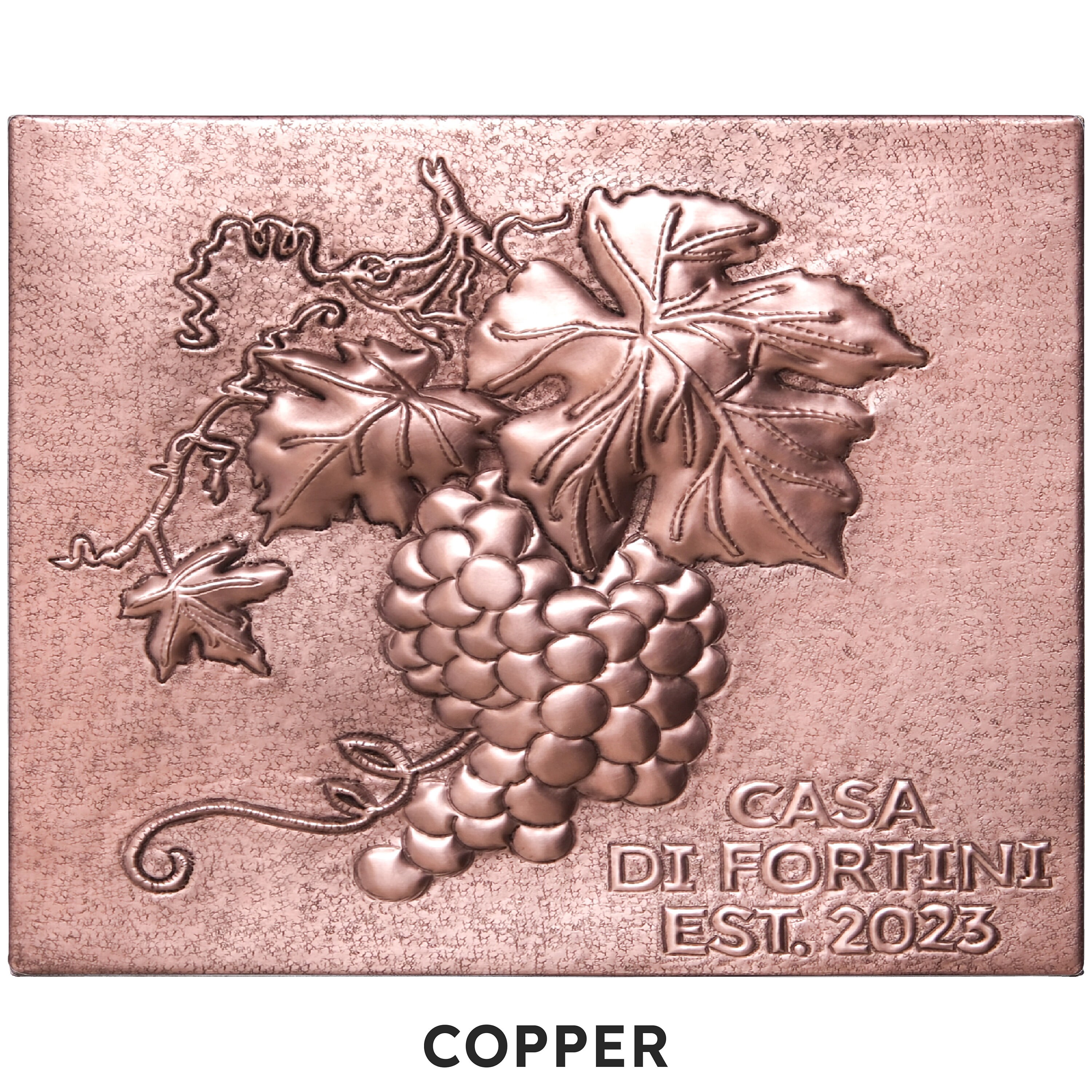 Grape Vine Copper Wall Artwork, Tuscan Kitchen Backsplash, Copper Wall  Panel, Outdoor Wall Art, Custom Vineyard Home Decor, Copper Wall Art 