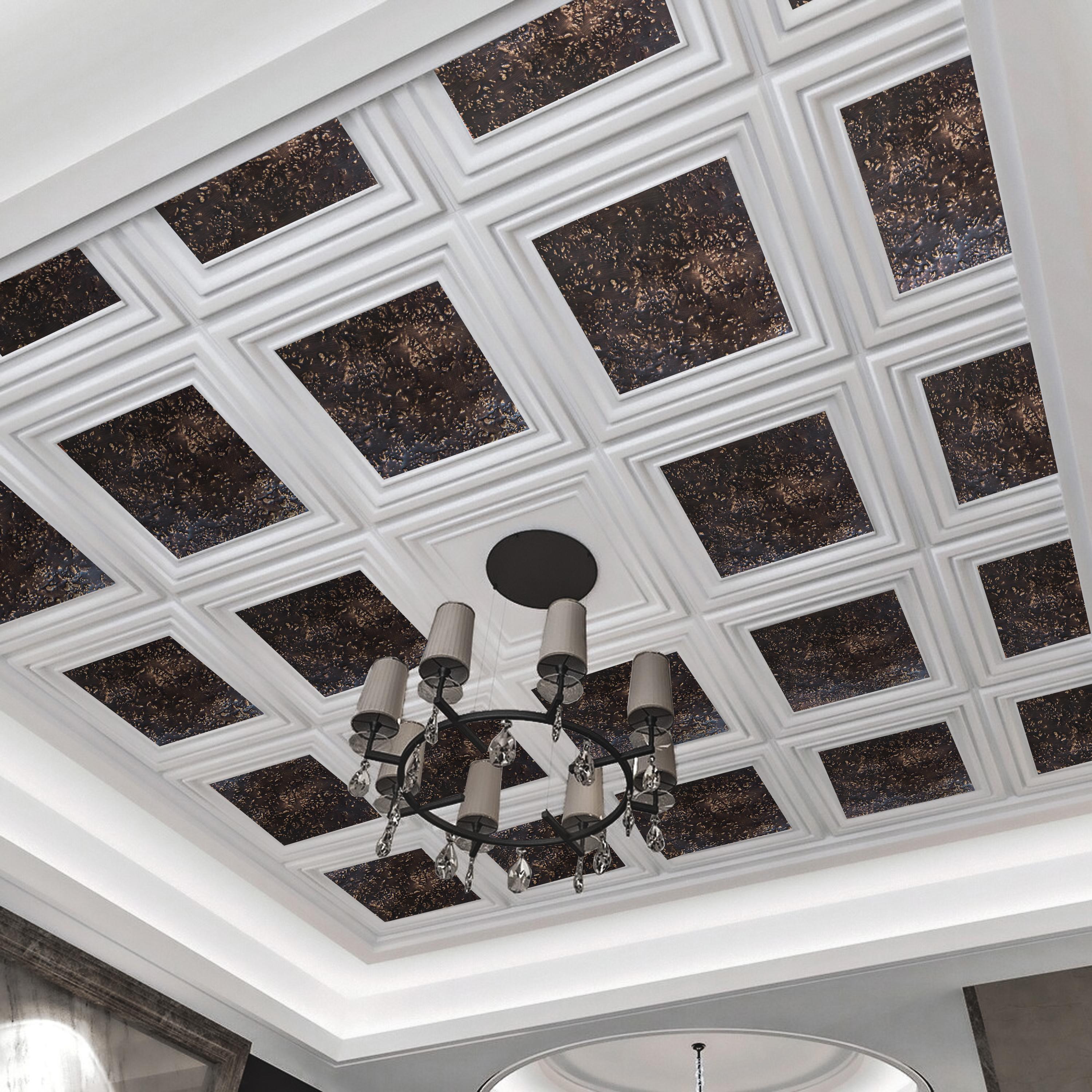 Handmade Hammered Copper Ceiling Panel: Abstract Texture, Custom Size - Etsy, image size:3000x3000