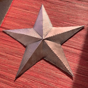 Copper Star Wall Decor: Large Metal Wall Art