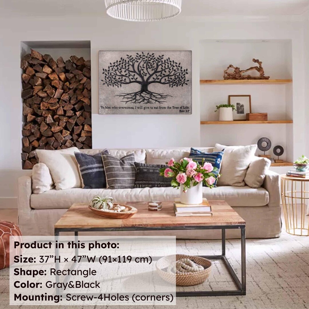 Bible Verse Plaque, Copper Religious Sign With Script, Personalized ...