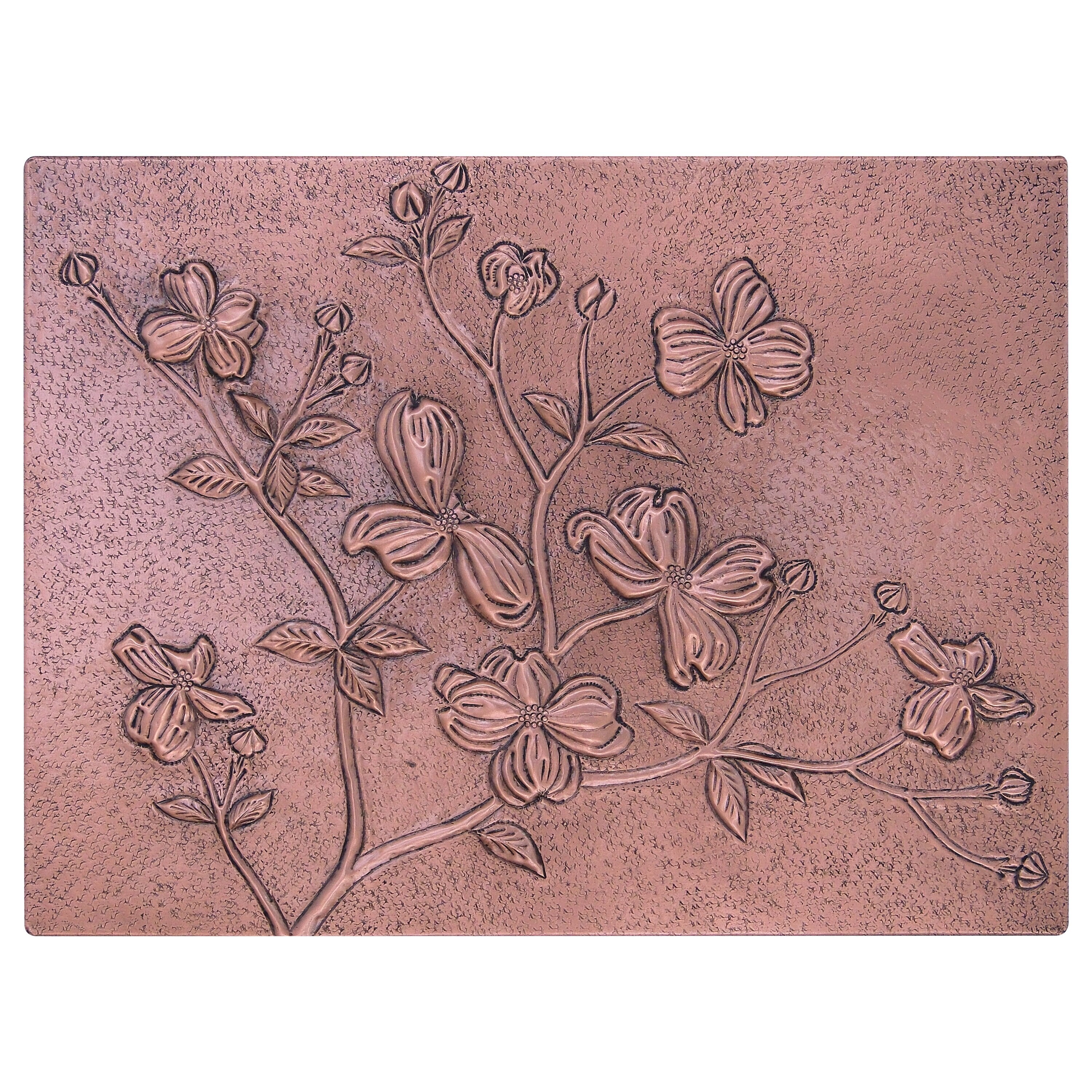 Handmade Copper Dogwood Flower Wall Art - North Carolina State Flower