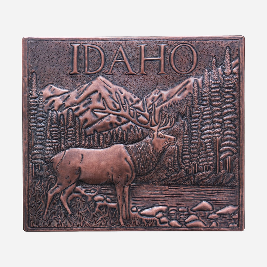 Idaho Kitchen Backsplash Tile With Elk Scene - Etsy