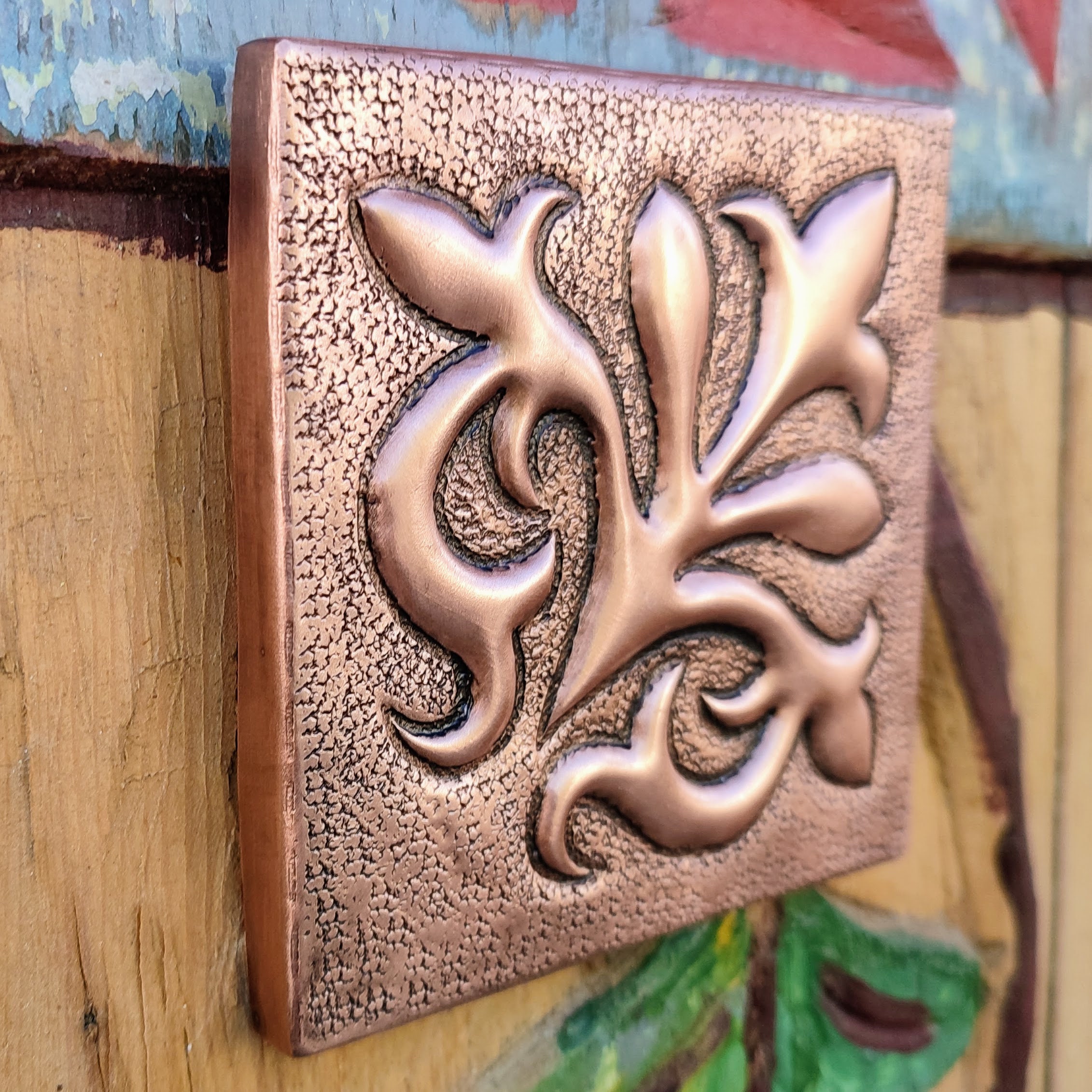 Dekorative Kupfer Fliese Kupfer Wandfliesen Küchenfliese | Etsy