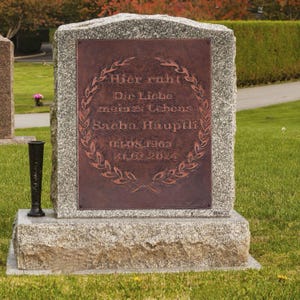 Custom Copper Memorial Plaque: Personalized Remembrance Sign