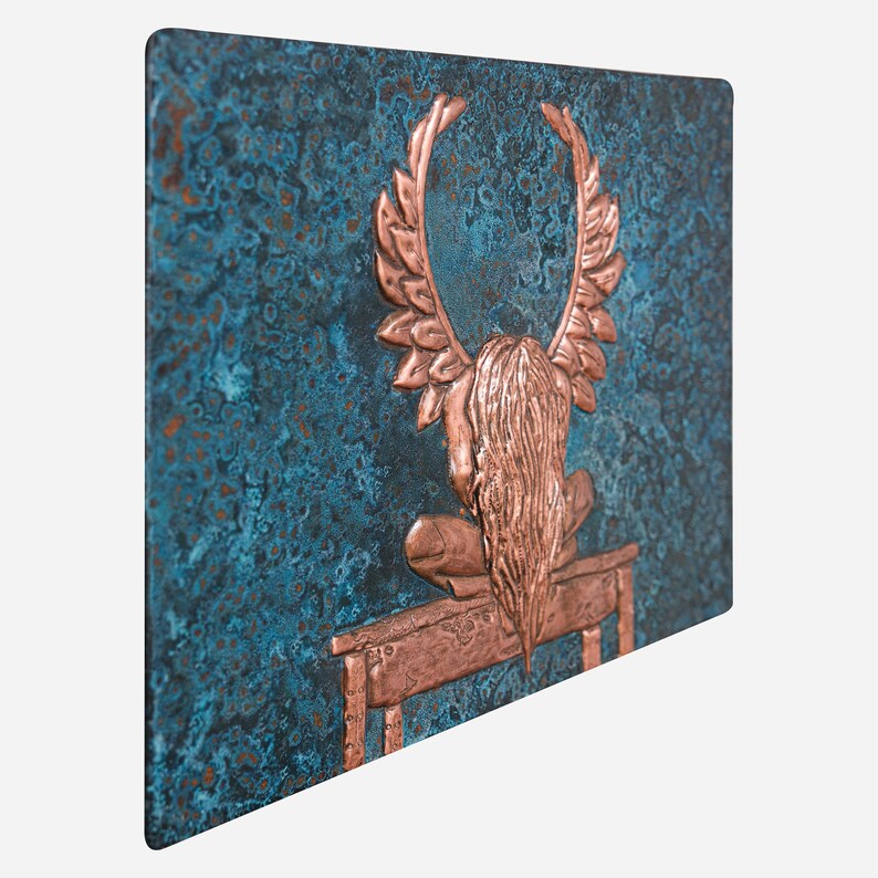 Girl With Wings Kitchen Backsplash Panel Etsy UK